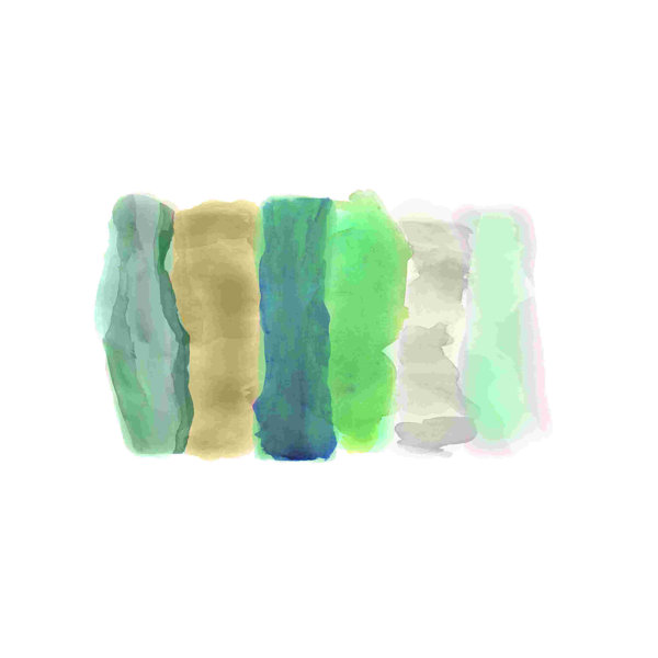 Wrought Studio Blue Pallet Wrapped Canvas Painting Wayfair